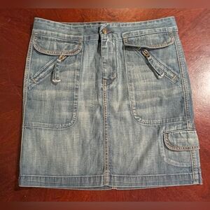7 For All Mankind Denim Skirt Size 28